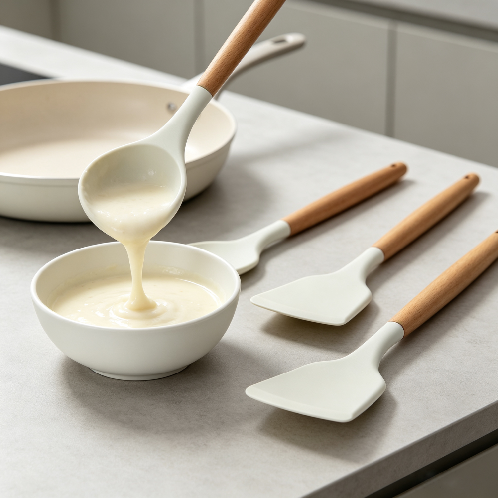 3-Piece Silicone Kitchen Utensil Set
