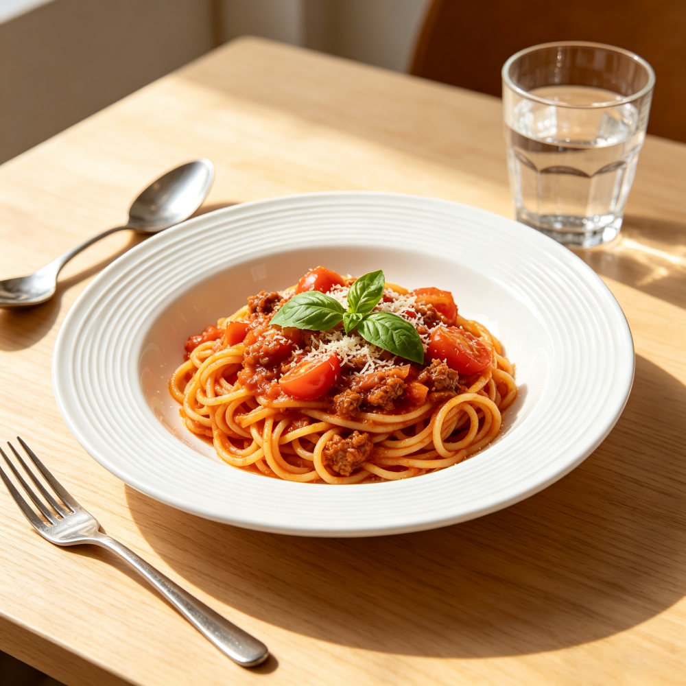 8.5-Inch Ceramic Deep Pasta Bowls (Set of 2).