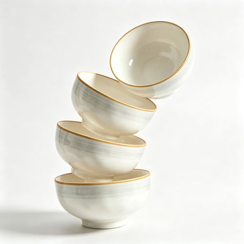 Ceramic Underglaze Noodle Bowls